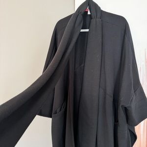 Free People Long Fleece Cardigan